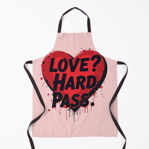 Item preview, Love Hard Pass Anti-Valentine Dripping Heart - Edgy Grunge Gothic Design designed and sold by Design-Pro-21.