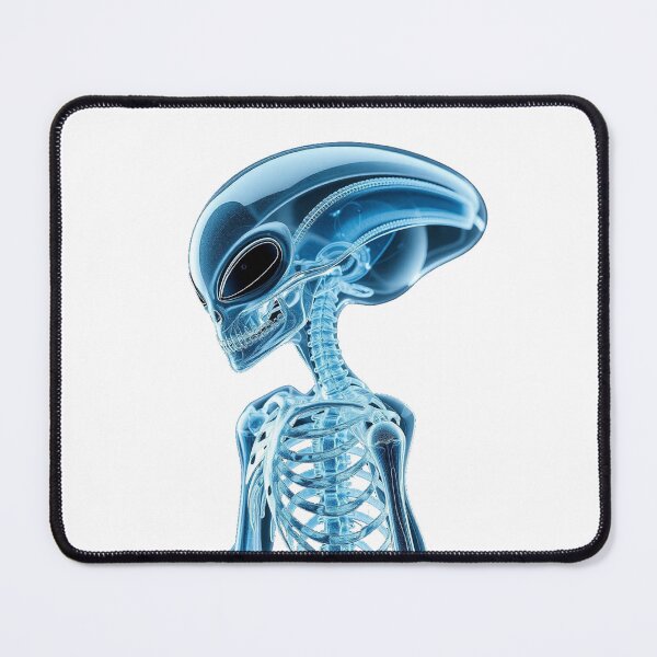 Item preview, Ethereal Bioluminescent Alien Anatomy X-Ray Art designed and sold by MartinxMarie.