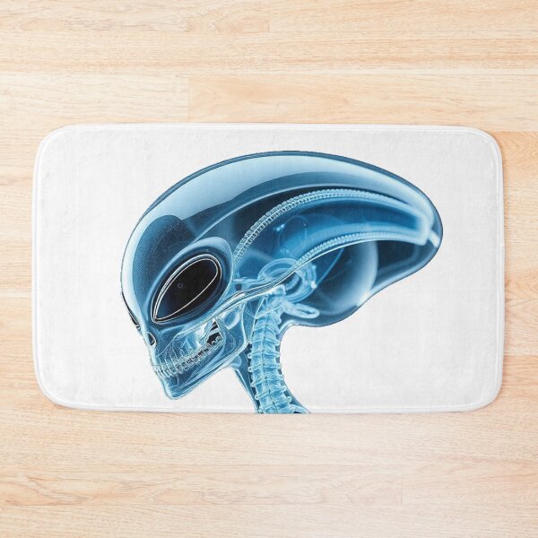 Item preview, Ethereal Bioluminescent Alien Anatomy X-Ray Art designed and sold by MartinxMarie.