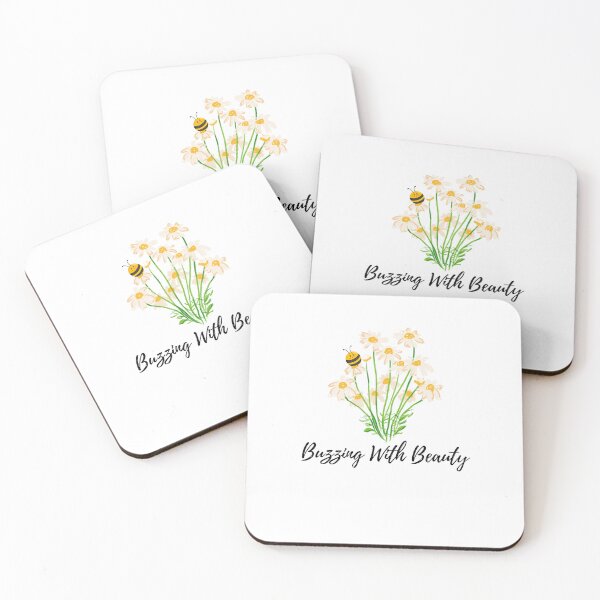 Item preview, Buzzing With Beauty Cute Bee Illustratio designed and sold by simpleyetcanva.