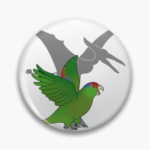 Item preview, Pterodactyl Red Crowned Amazon designed and sold by FandomizedRose.