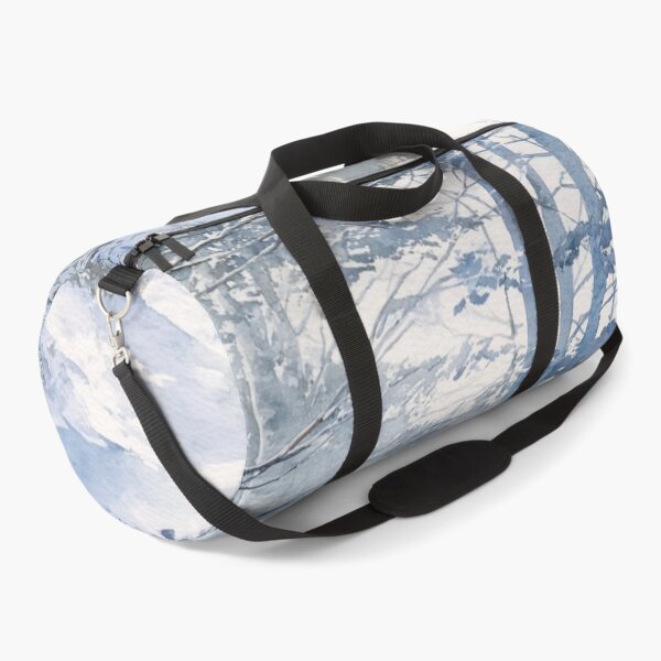 Item preview, A Samoyed bounding through a snowy forest, Dogs in Motion designed and sold by CDC40.