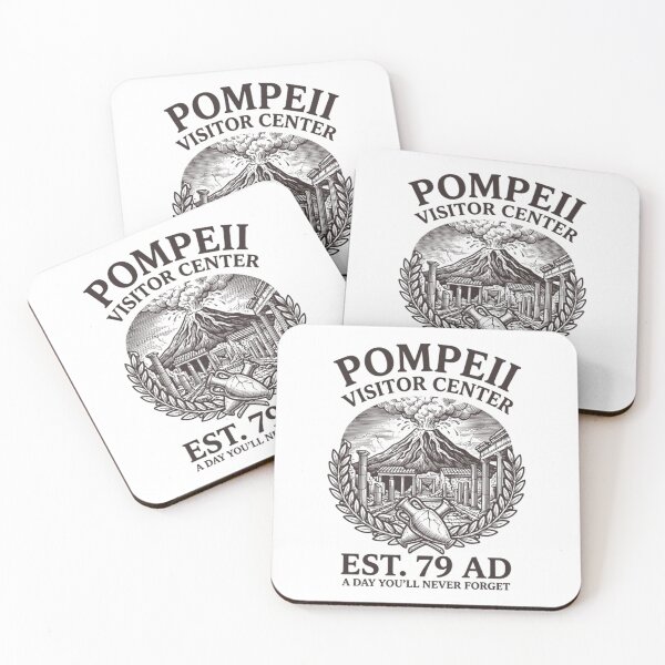Item preview, Pompeii Visitor Center Est 79 AD Funny History designed and sold by Mason-Pride.