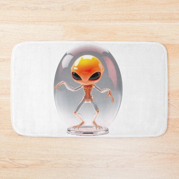 Item preview, Vibrant Bioluminescent Alien Specimen in Glass Capsule designed and sold by MartinxMarie.