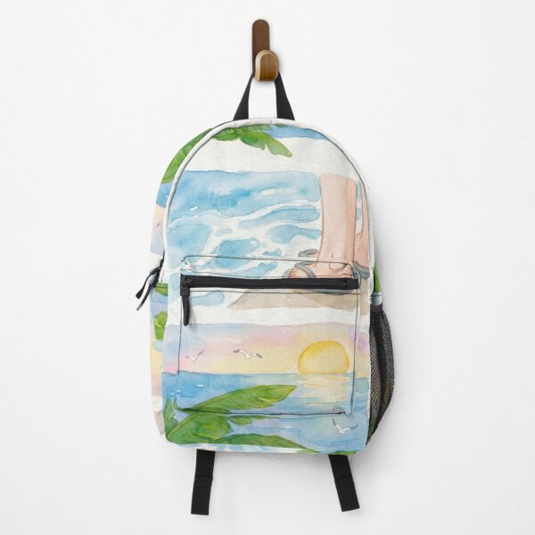 Item preview, Water Colour Inspired Beach Art designed and sold by Cozy Moss Studio.