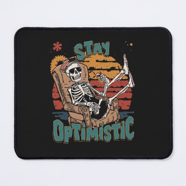 Item preview, Stay Positive Skeleton Chilling designed and sold by BKDIGITALSHOP.