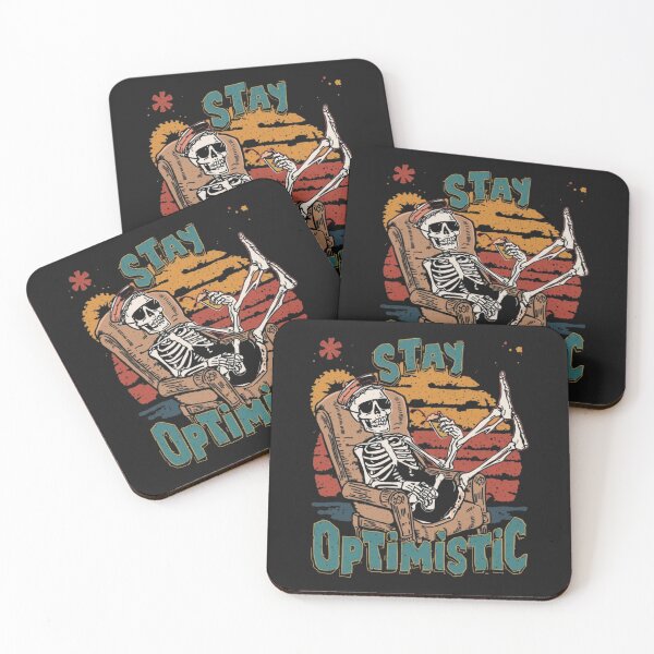 Item preview, Stay Positive Skeleton Chilling designed and sold by BKDIGITALSHOP.