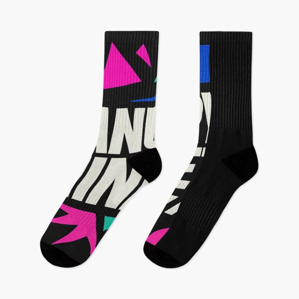 Item preview, January Mindset Motivation 80s Retro Pop Geometric Neon designed and sold by Lyvion design.