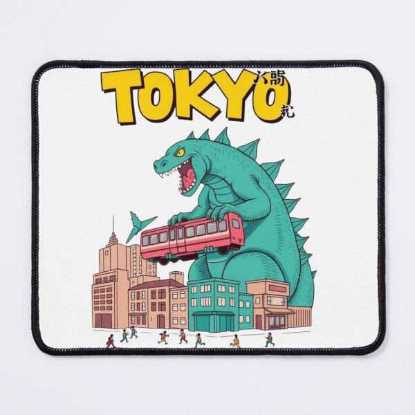 Item preview, Godzilla-like monster Design designed and sold by AKANKEDESIGN.