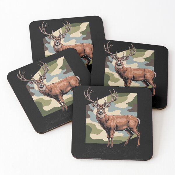 Item preview, Local Southern Boy Deer Hunting Camo Outdoor Vintage Nature designed and sold by BlueCreator-inc.