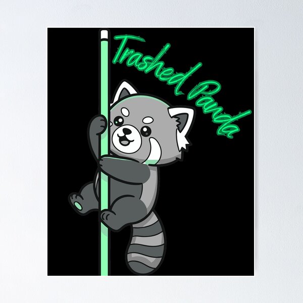 Item preview, Trashed Panda  designed and sold by StaticMood.