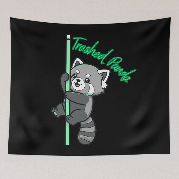 Item preview, Trashed Panda  designed and sold by StaticMood.