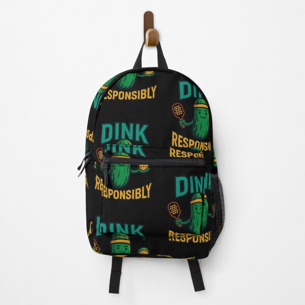 Item preview, Dink Responsibly Funny Pickle Character designed and sold by mossorbtk.