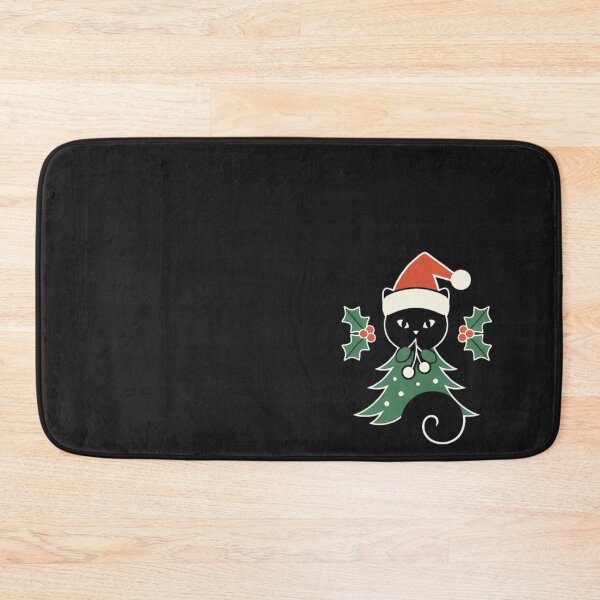 Item preview, Copy of Mystical Black Christmas Cat with Holiday Swirl Tail designed and sold by NovaDigitalArt45.