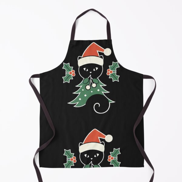 Item preview, Copy of Mystical Black Christmas Cat with Holiday Swirl Tail designed and sold by NovaDigitalArt45.