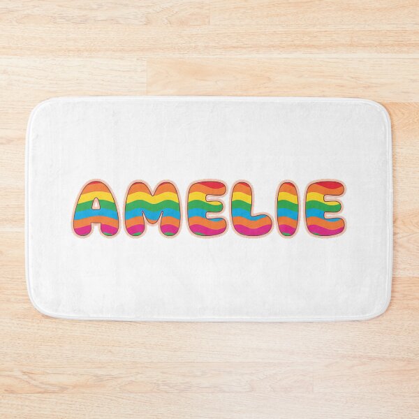 Item preview, ❤️ Amelie Personalized Name Wavy Retro Shirt, Coffee Mug, Sticker Gift designed and sold by HelixPedia.