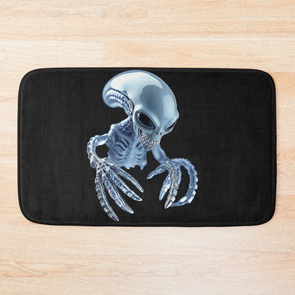 Item preview, Metallic Extraterrestrial Predator: Hyper-Realistic Sci-Fi Art designed and sold by MartinxMarie.