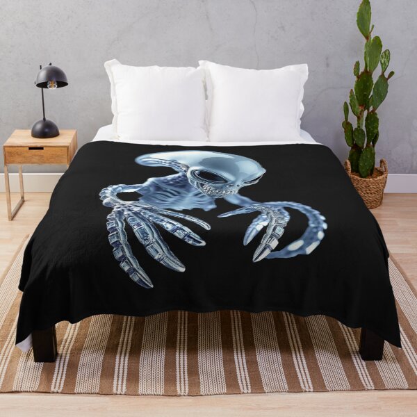 Item preview, Metallic Extraterrestrial Predator: Hyper-Realistic Sci-Fi Art designed and sold by MartinxMarie.