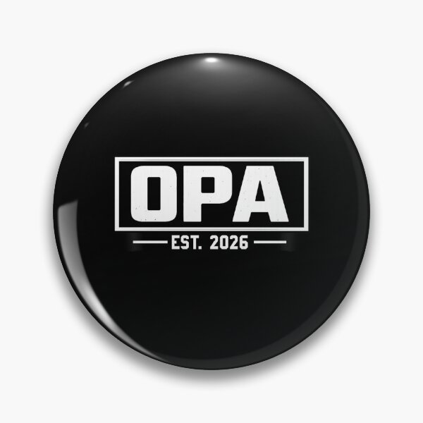 Item preview, OPA EST. 2026 | Bold Minimalist Typography | Black & White Heritage Design designed and sold by DailyDrivesct.
