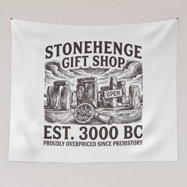 Item preview, Funny Stonehenge Gift Shop Est 3000 BC History Humor designed and sold by Mason-Pride.