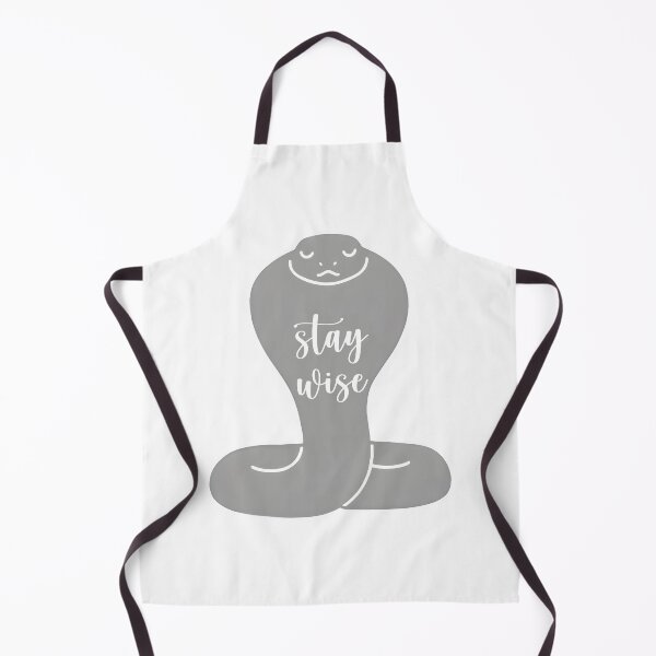 Item preview, Stay Wise Snake – Minimalist Cute Wisdom Illustration designed and sold by Senkov.