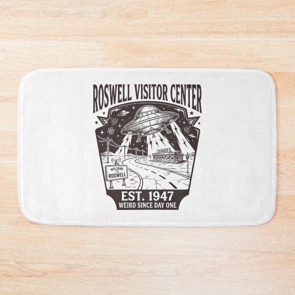 Item preview, Retro Roswell 1947 Visitor Center Flying Saucer designed and sold by Mason-Pride.