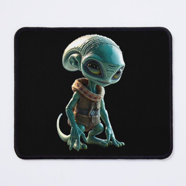 Item preview, Curious Galactic Explorer: Highly Detailed Alien Portrait designed and sold by MartinxMarie.