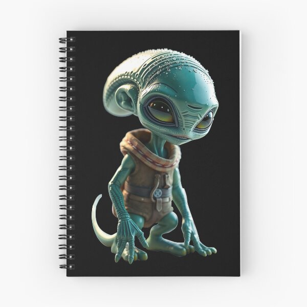 Item preview, Curious Galactic Explorer: Highly Detailed Alien Portrait designed and sold by MartinxMarie.