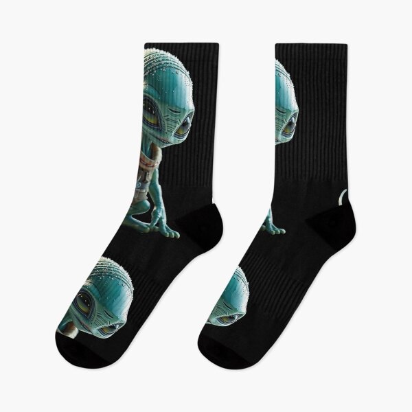 Item preview, Curious Galactic Explorer: Highly Detailed Alien Portrait designed and sold by MartinxMarie.