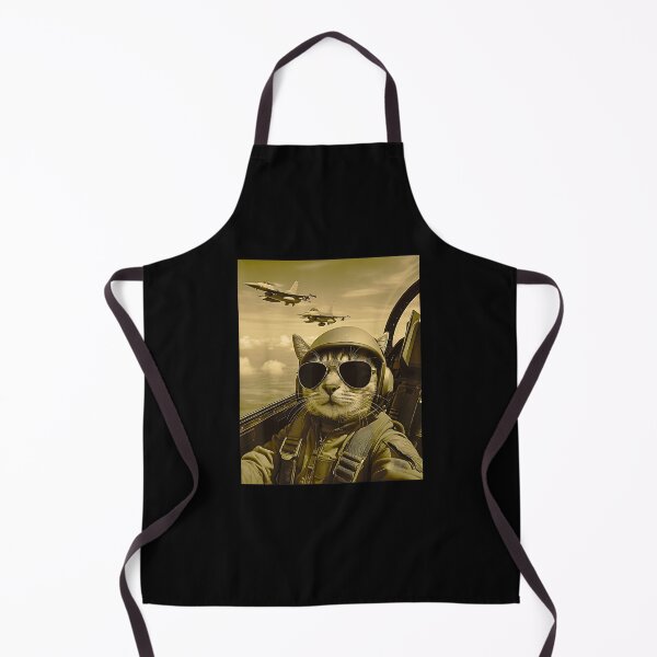 Item preview, Funny Fighter Pilot Cat Selfie Meme designed and sold by FerminVigo.