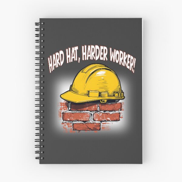 Item preview, Hard Hat, Harder Worker – Construction Worker Pride Illustration designed and sold by TestudoDesign.