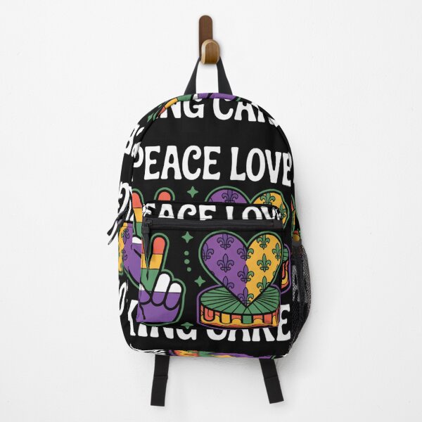 Item preview, Peace Love Funny Mardi Gras Party Carnival designed and sold by gourpmerzihd.