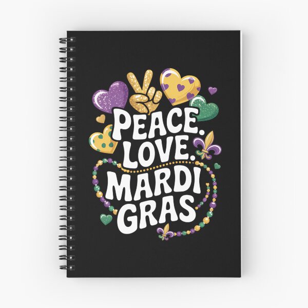 Item preview, Peace Love Mardi Gras Carnival designed and sold by gourpmerzihd.