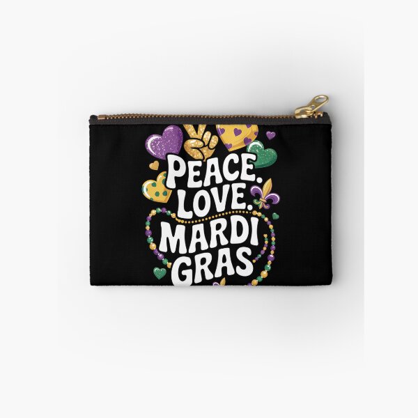 Item preview, Peace Love Mardi Gras Carnival designed and sold by gourpmerzihd.