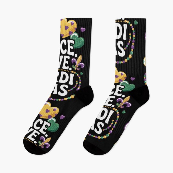 Item preview, Peace Love Mardi Gras Carnival designed and sold by gourpmerzihd.