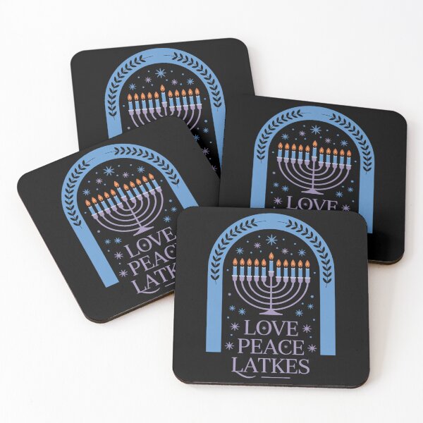 Item preview, Peace Love Latkes Hanukkah designed and sold by gourpmerzihd.