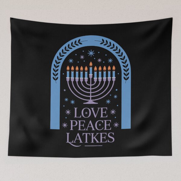 Item preview, Peace Love Latkes Hanukkah designed and sold by gourpmerzihd.