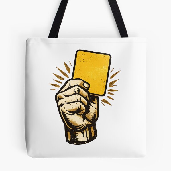 Item preview, Vintage Yellow Card – Retro Soccer Referee Logo designed and sold by Dax Studio.