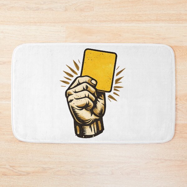 Item preview, Vintage Yellow Card – Retro Soccer Referee Logo designed and sold by Dax Studio.