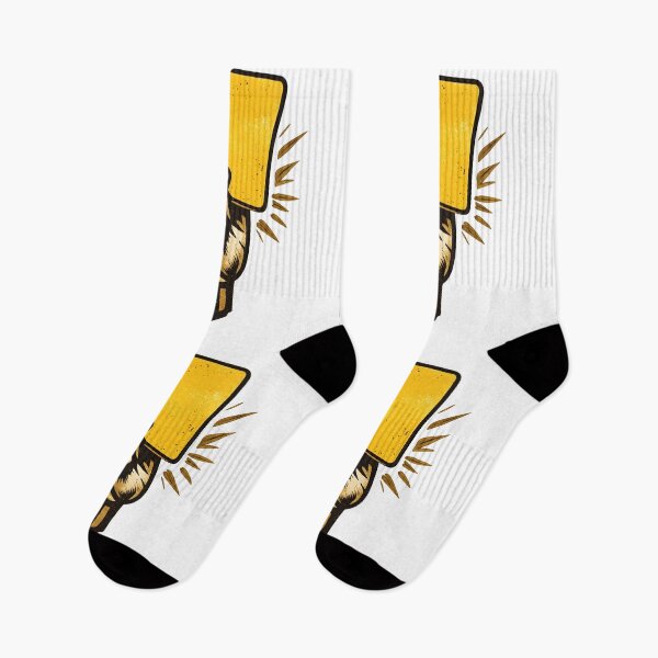 Item preview, Vintage Yellow Card – Retro Soccer Referee Logo designed and sold by Dax Studio.