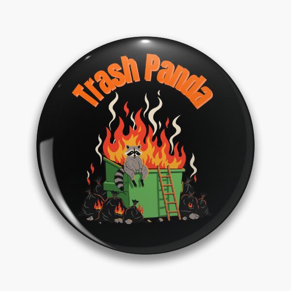 Item preview, Trash panda Illustration  designed and sold by StaticMood.