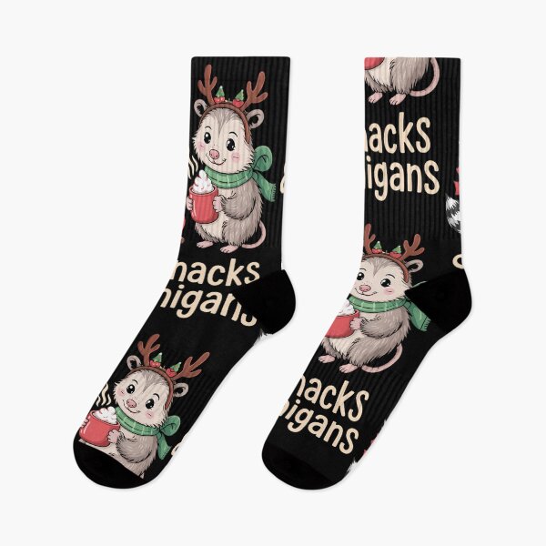Artikelvorschau, Waschbär-Opossum Lustiges Weihnachts-Tier-Meme entworfen und verkauft von gourpmerzihd.