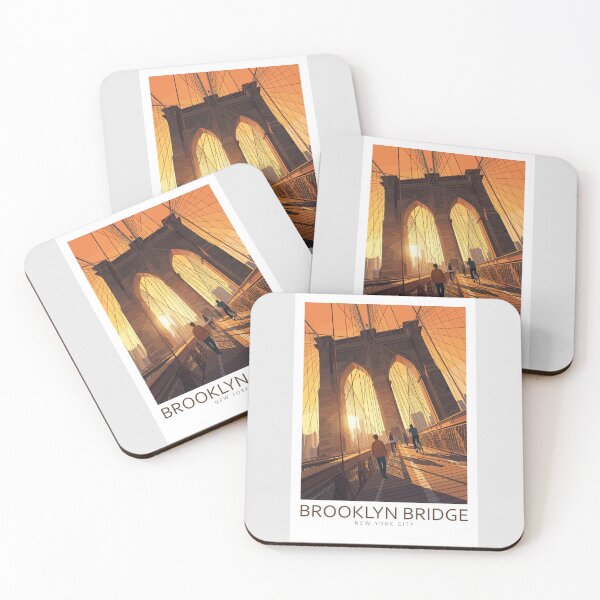 Item preview, Brooklyn Bridge NYC - Travel Art designed and sold by Marciolini.