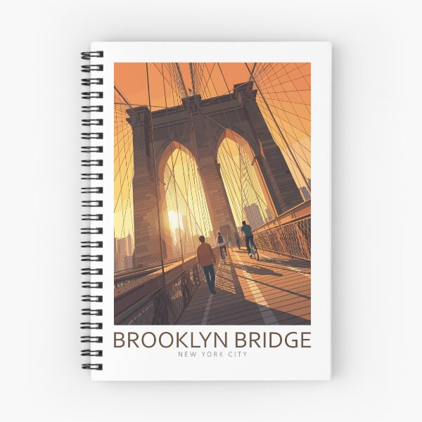 Item preview, Brooklyn Bridge NYC - Travel Art designed and sold by Marciolini.