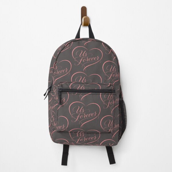 Item preview, Us Forever Romantic Heart Typography – Elegant Love Design designed and sold by PrintandJoy.