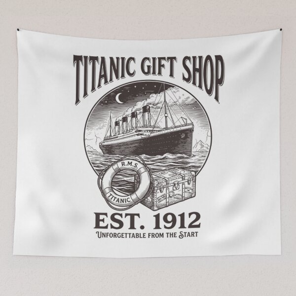 Artikelvorschau, Vintage RMS Titanic 1912 – Schifffahrtsgeschichte entworfen und verkauft von Mason-Pride.