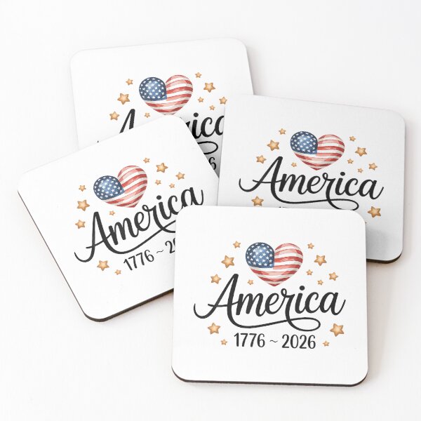 Item preview, Flag Heart 1776 2026 July 4Th 250Th Birthday designed and sold by HayleePacoch.