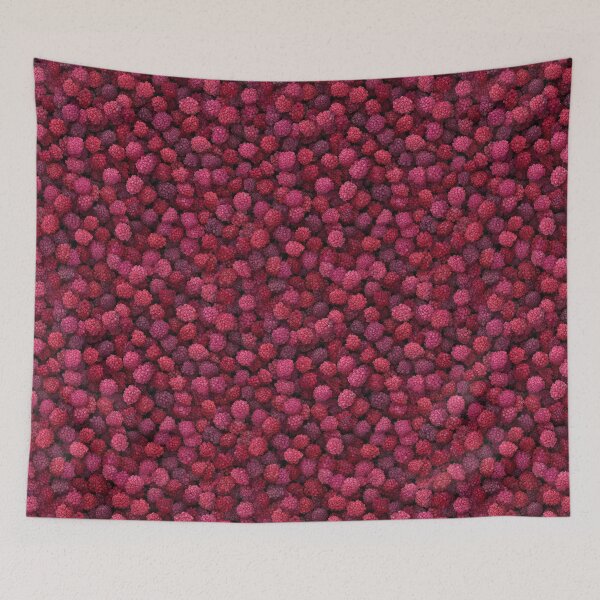 Item preview, Luxury Raspberry Abstract Pattern – Organic Cluster Texture designed and sold by NewArt33.