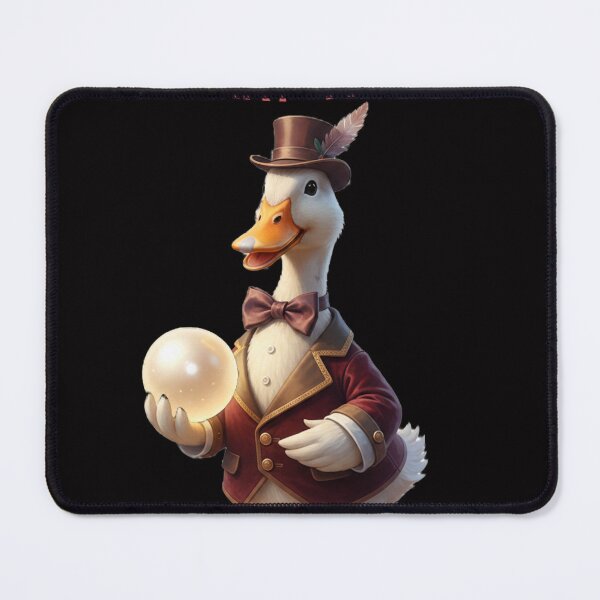 Item preview, Let’s Start the Game – Dapper Duck Magician with Crystal Ball designed and sold by RAZELBAGUIOSHOP.