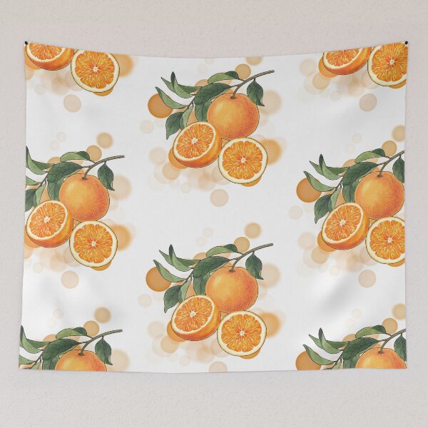 Item preview, Oranges – Fruit Illustration designed and sold by iamKRUK.